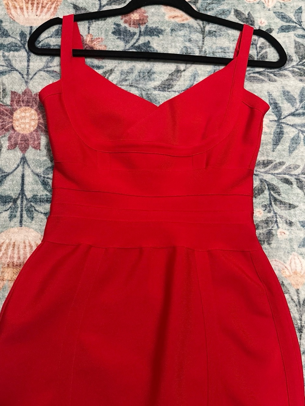 Red bandage dress